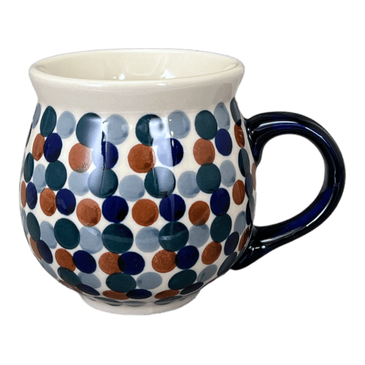 Mug, Belly Mug, 10 oz Medium in "Fall Confetti" by Manufaktura | K090U-BM01