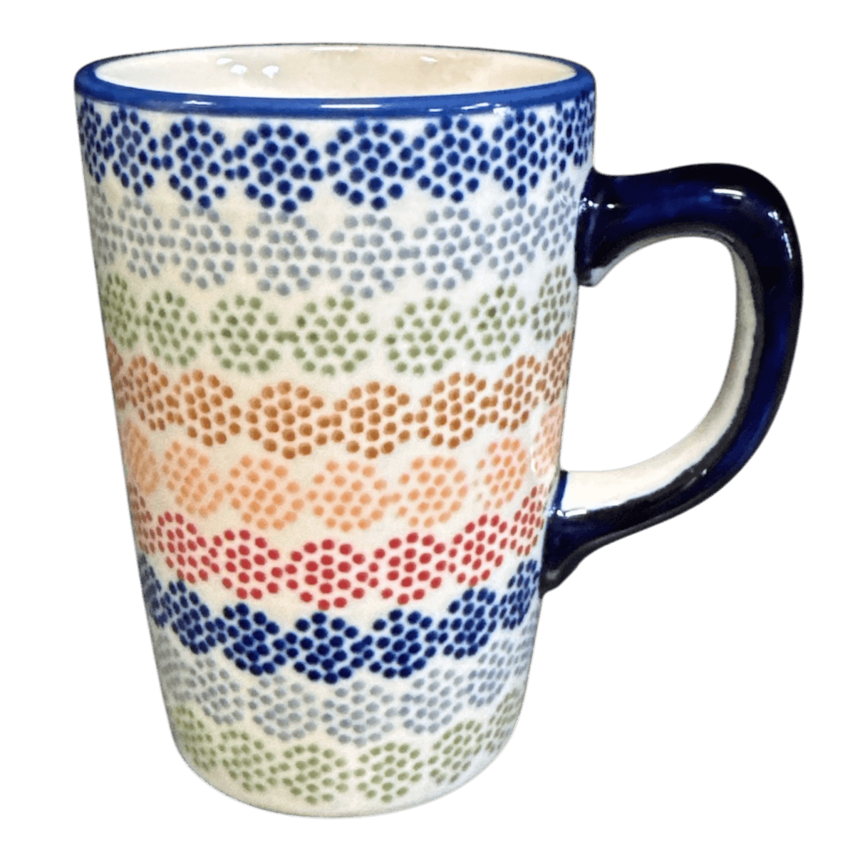 Mug, Pluton Mug, 12 oz in "Speckled Rainbow" by Manufaktura | K096M-AS37