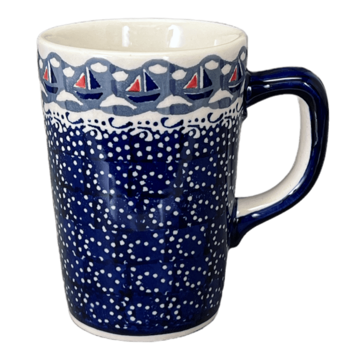 Mug, Pluton Mug, 12 oz in "Smooth Sailing" by Manufaktura | K096T-DPMA