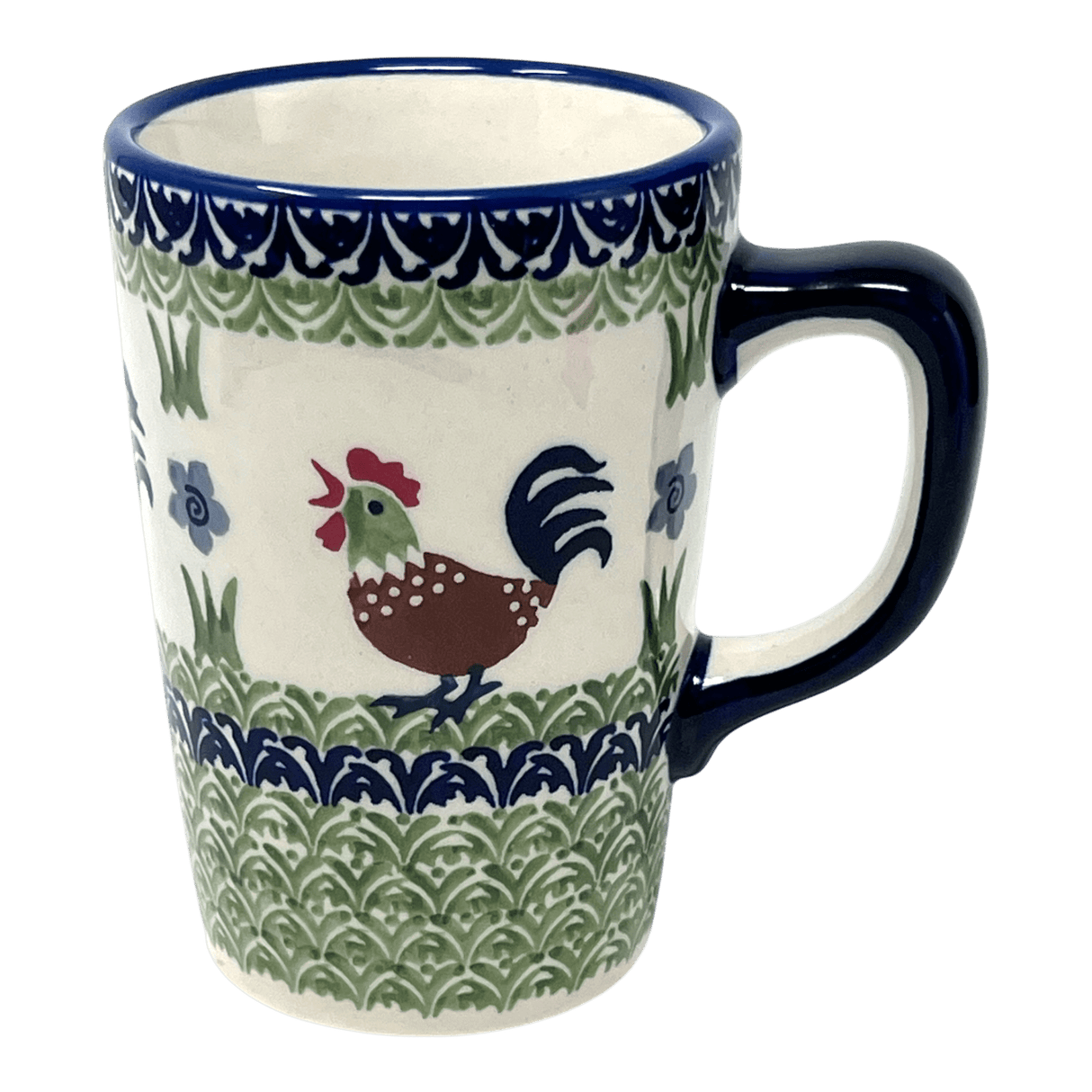 Mug, Pluton Mug, 12 oz in "Chicken Dance" by Manufaktura | K096U-P320