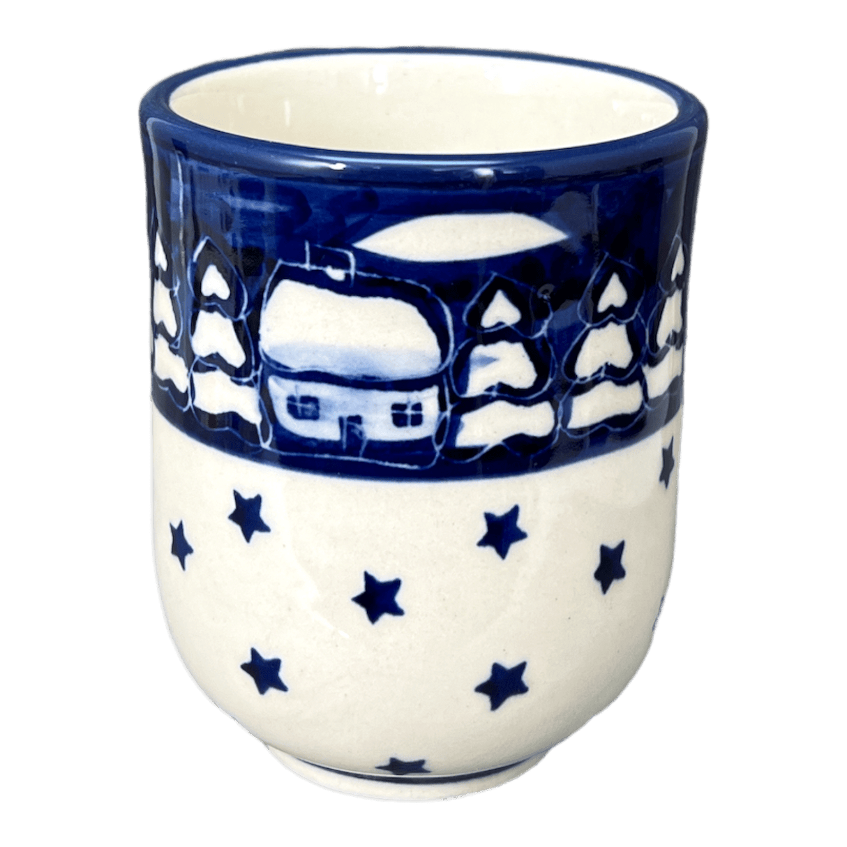 Drinkware, Wine Cup, 6 oz in "Winter's Eve" by Manufaktura | K111S-IBZ