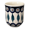 Polish Pottery 6 oz. Wine Cup (Peacock) | K111T-54 at PolishPotteryOutlet.com