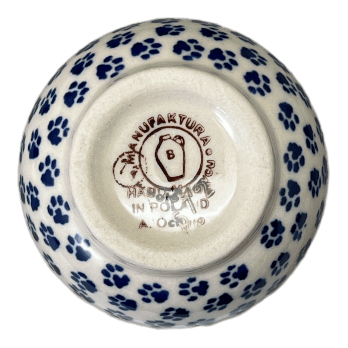 Drinkware, Wine Cup, 6 oz in "Kitty Cat Path" by Manufaktura | K111T-KOT6