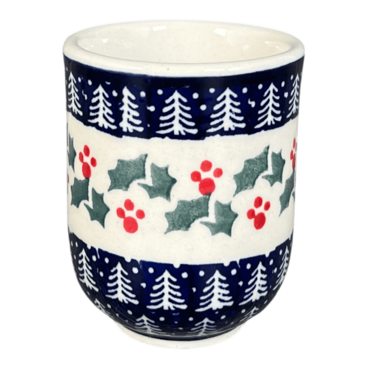 Drinkware, Wine Cup, 6 oz in "Holiday Cheer" by Manufaktura | K111T-NOS2