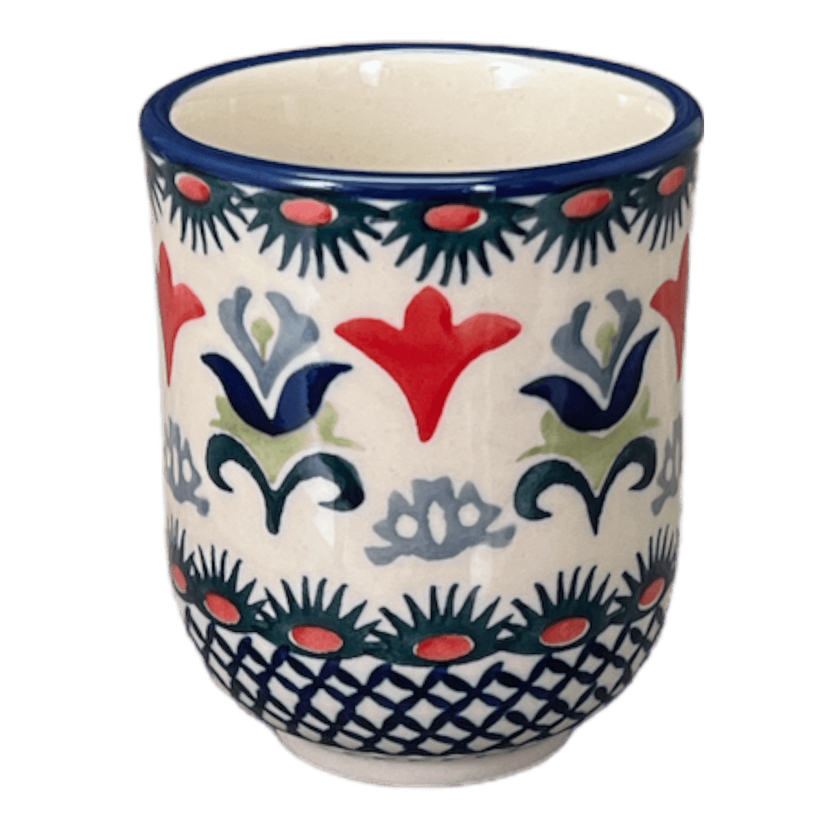 Drinkware, Wine Cup, 6 oz in "Scandinavian Scarlet" by Manufaktura | K111U-P295