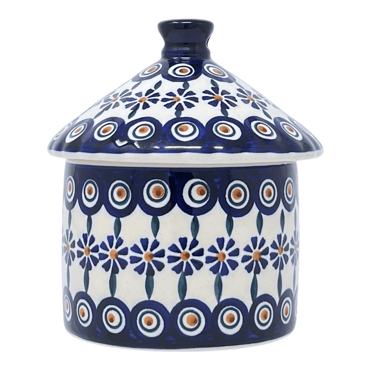 Bird House, 6.5" in "Floral Peacock" by Manufaktura | K125T-54KK