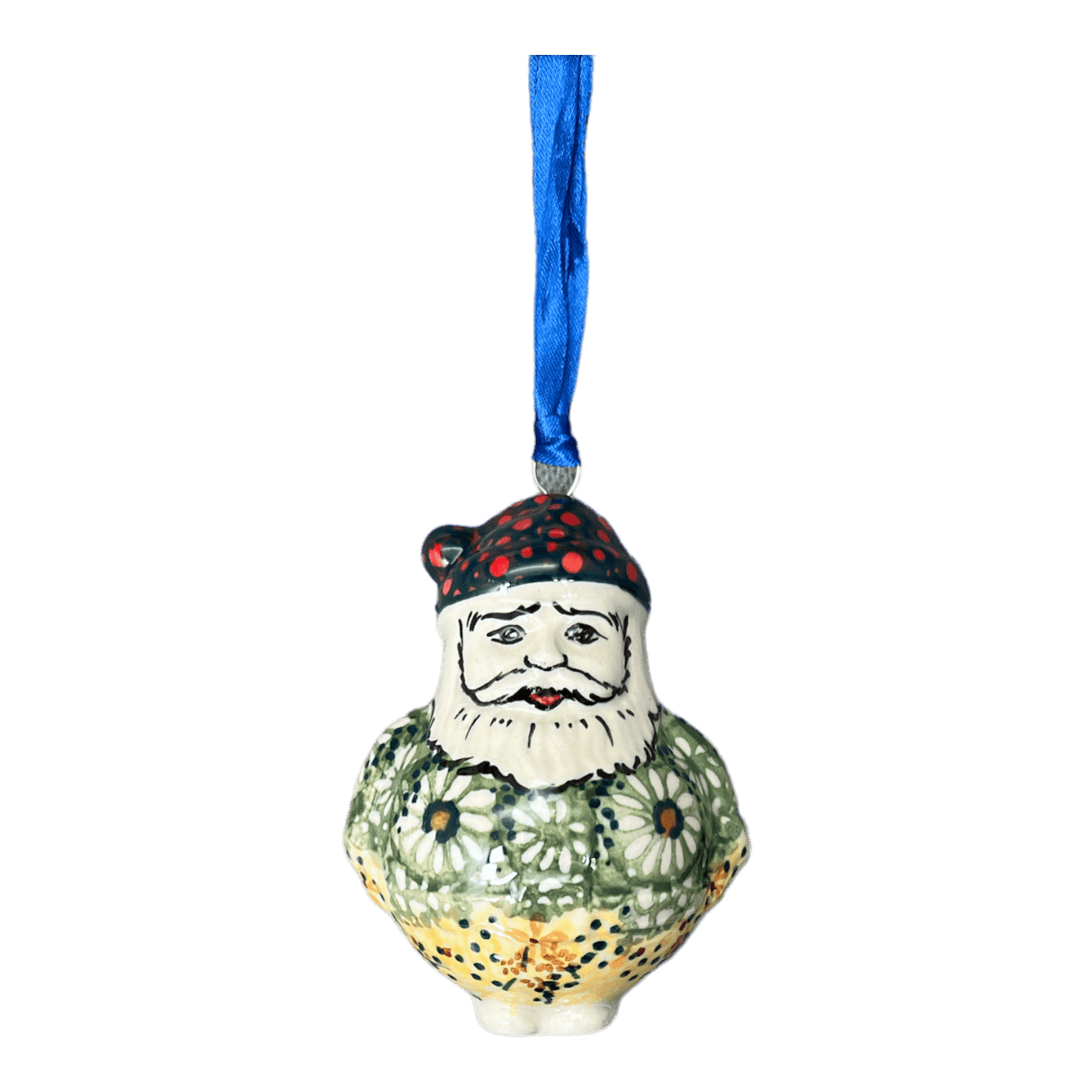 Ornament, Santa, 2.5" in "Sunshine Grotto" by Manufaktura | K144S-WK52