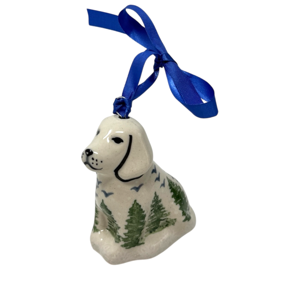 Ornament, Dog, 3" in "Pine Forest" by Manufaktura | K164S-PS29