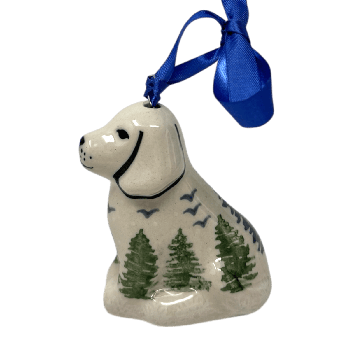 Ornament, Dog, 3" in "Pine Forest" by Manufaktura | K164S-PS29