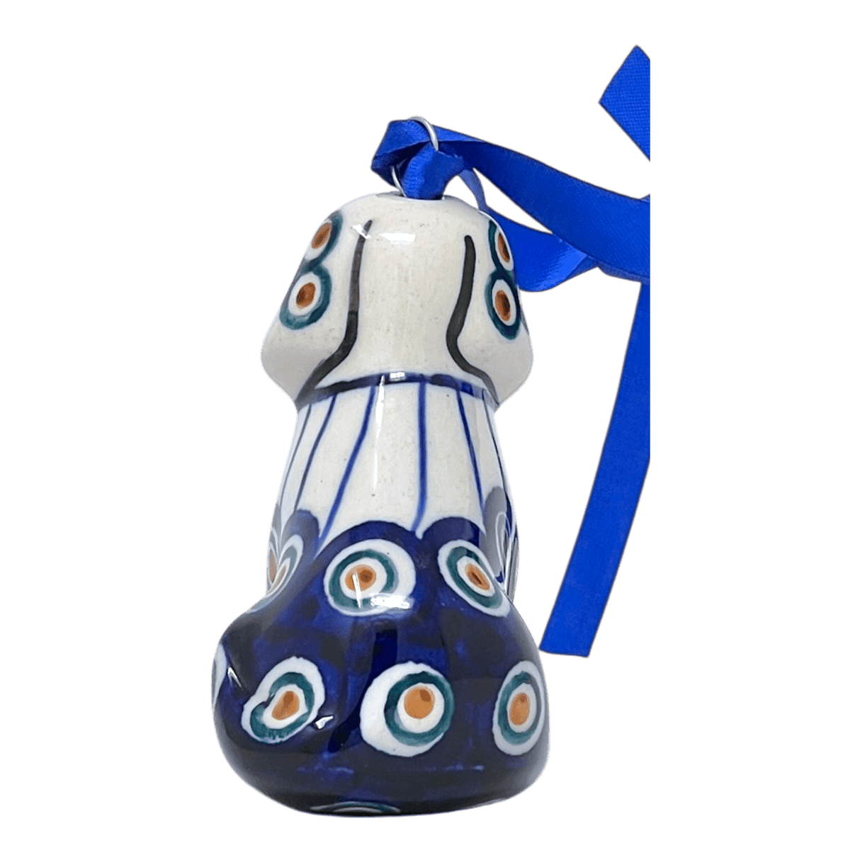 Ornament, Dog, 3" in "Peacock in Line" by Manufaktura | K164T-54A