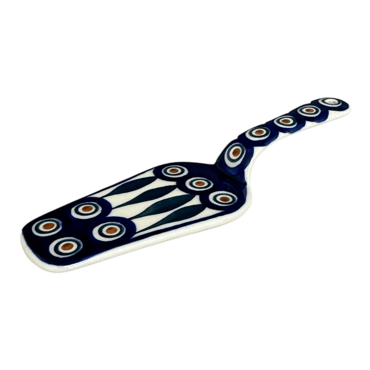 Slice Server, 2.5" x 7.5" in "Peacock" by Manufaktura | L005T-54