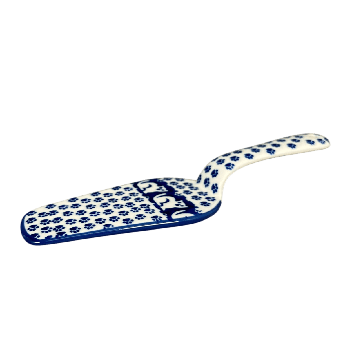 Slice Server, 2.5" x 7.5" in "Kitty Cat Path" by Manufaktura | L005T-KOT6