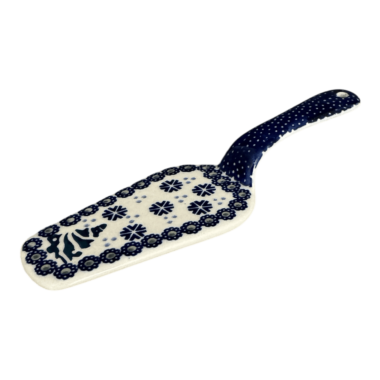 Slice Server, 2.5" x 7.5" in "Snowy Pines" by Manufaktura | L005T-U22