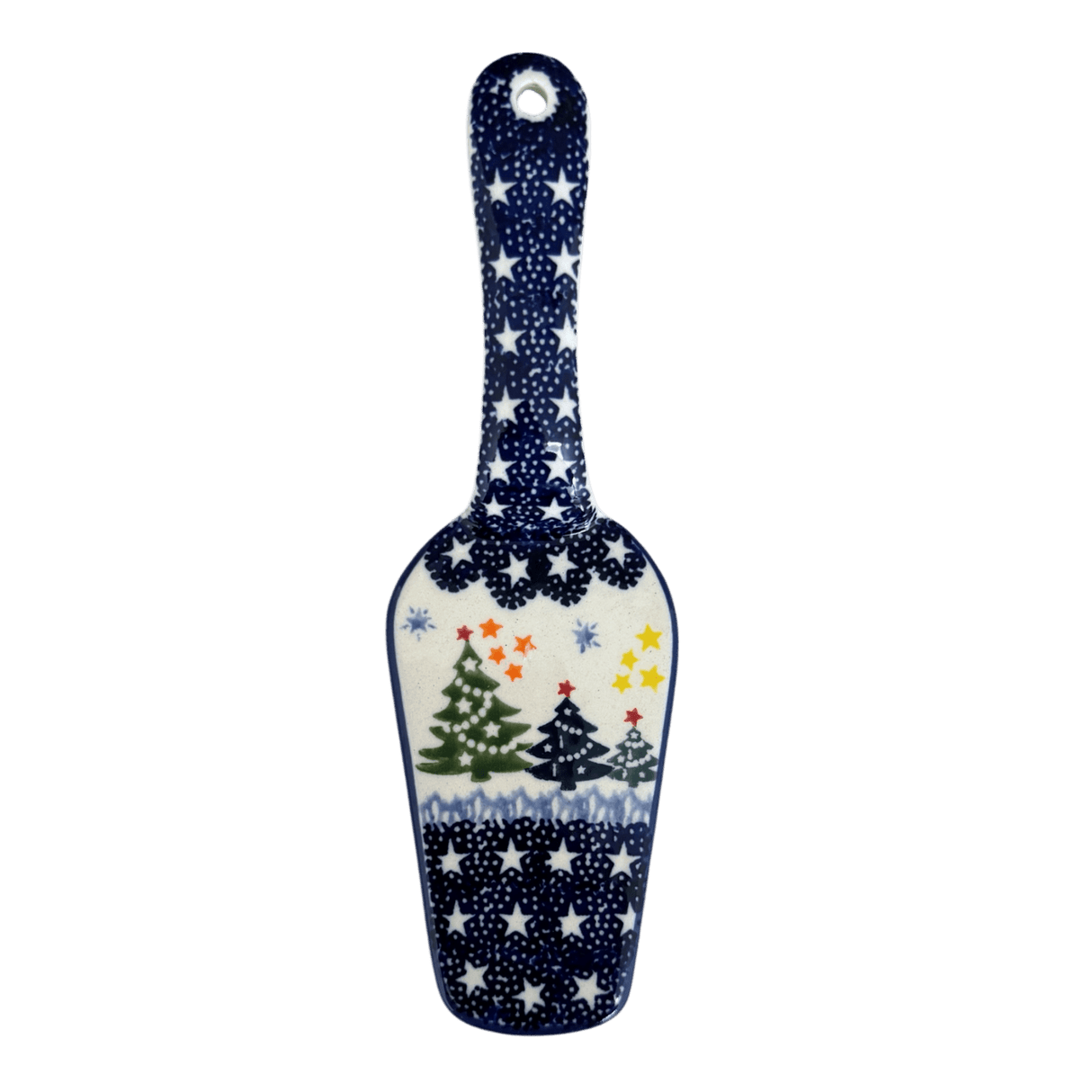 Slice Server, 2.5" x 7.5" in "Festive Forest" by Manufaktura | L005U-INS6