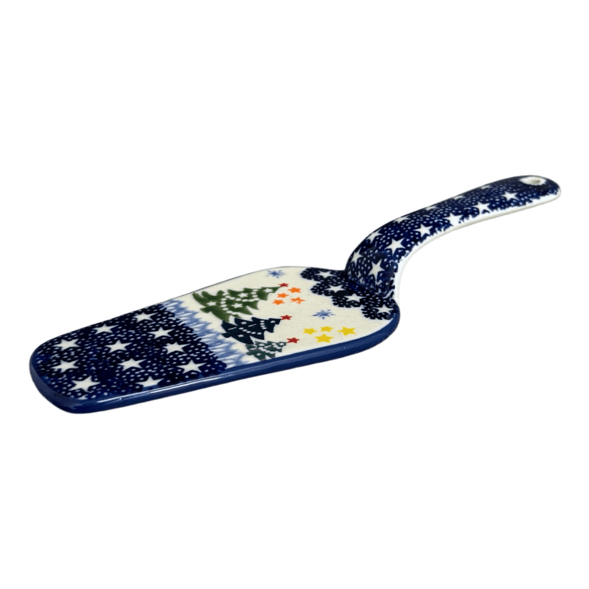 Slice Server, 2.5" x 7.5" in "Festive Forest" by Manufaktura | L005U-INS6