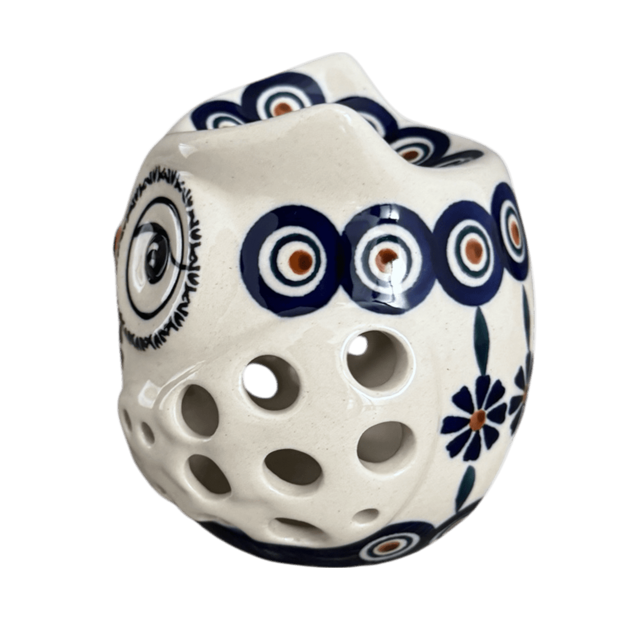 Luminary, Owl in "Floral Peacock" by Manufaktura | L010T-54KK