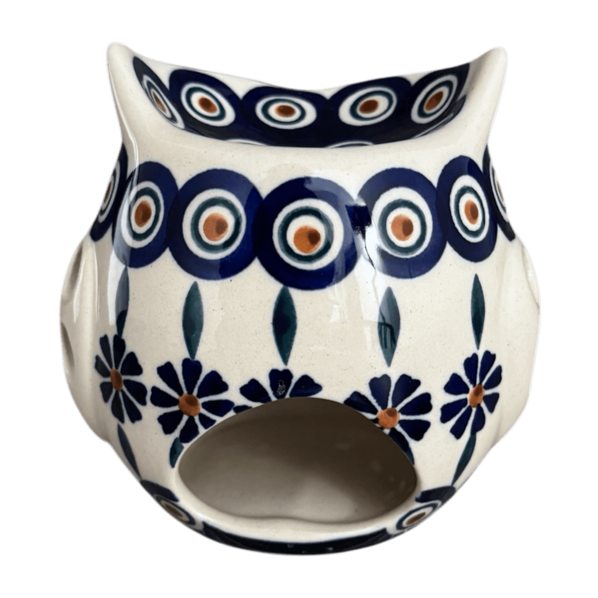 Luminary, Owl in "Floral Peacock" by Manufaktura | L010T-54KK