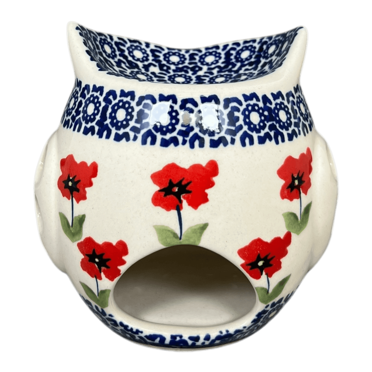 Luminary, Owl in "Poppy Garden" by Manufaktura | L010T-EJ01