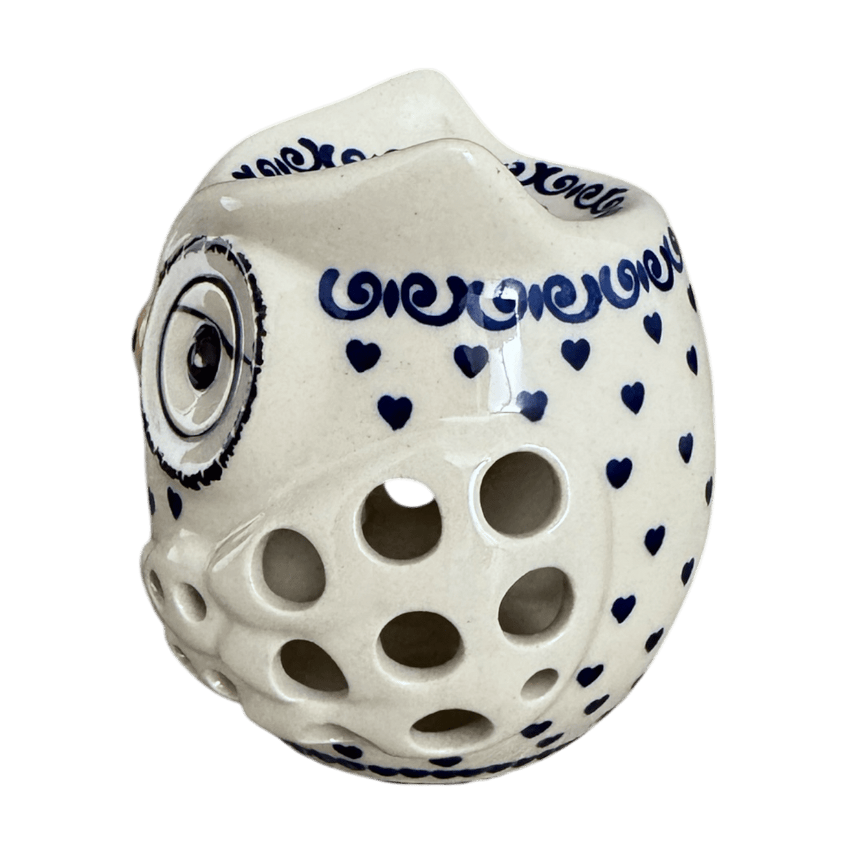 Luminary, Owl in "Heartfelt Blue" by Manufaktura | L010T-PS02