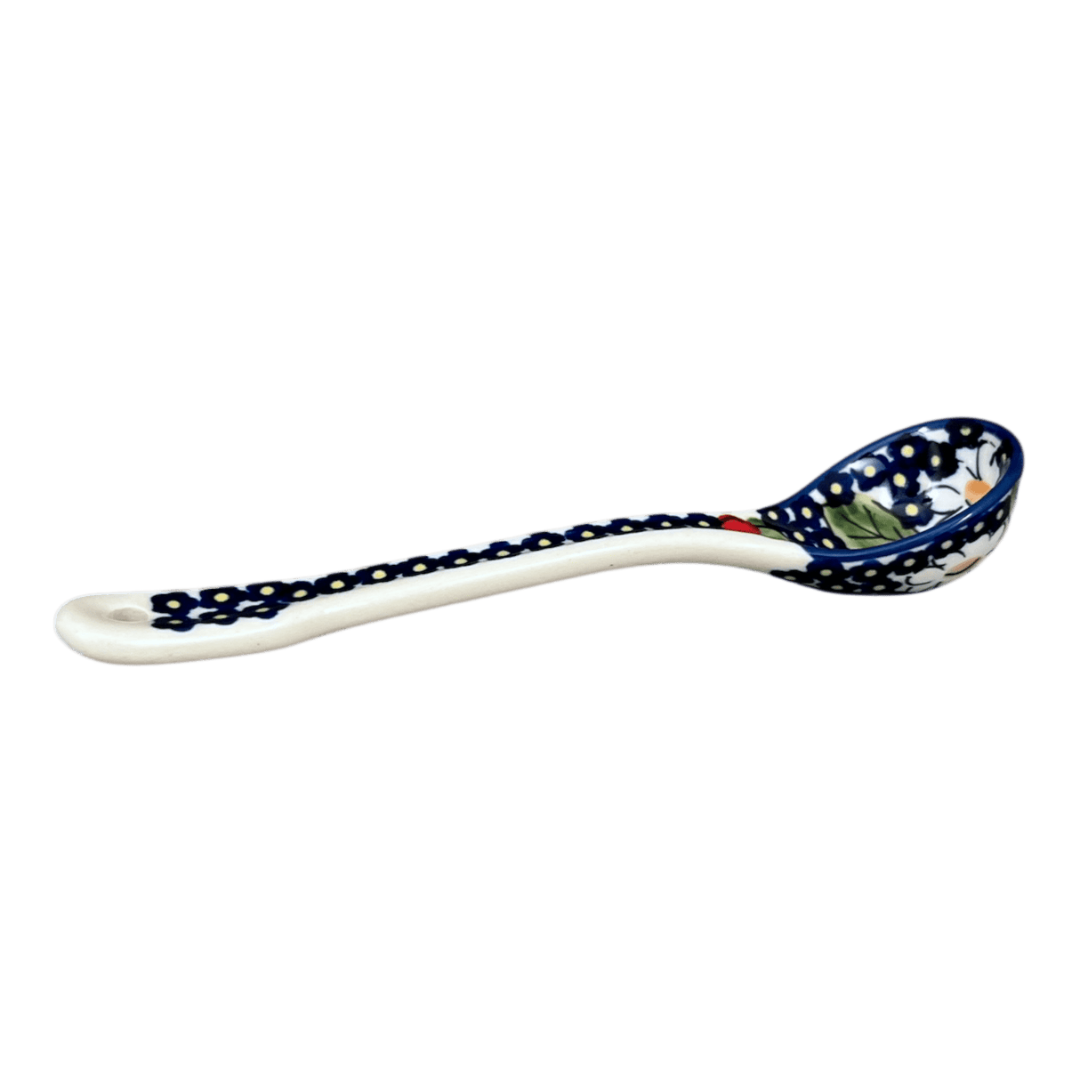 Spoon, Dipping Spoon, 6.5" in "Poppies & Posies" by Manufaktura | L014S-IM02