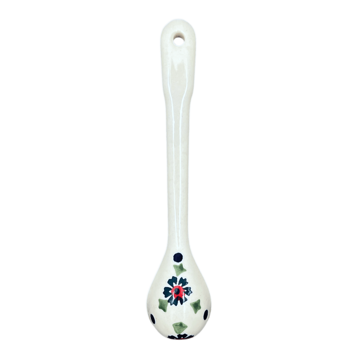 Spoon, Dipping Spoon, 6.5" in "Lady Bugs" by Manufaktura | L014T-IF45