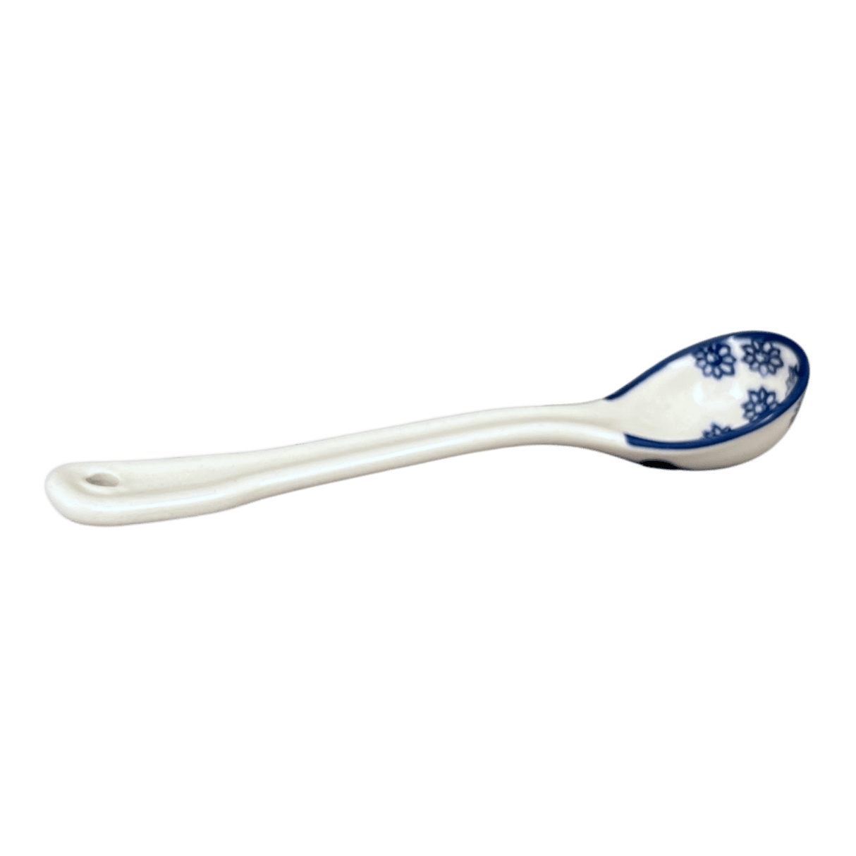 Spoon, Dipping Spoon, 6.5" in "Butterfly Garden" by Manufaktura | L014T-MOT1