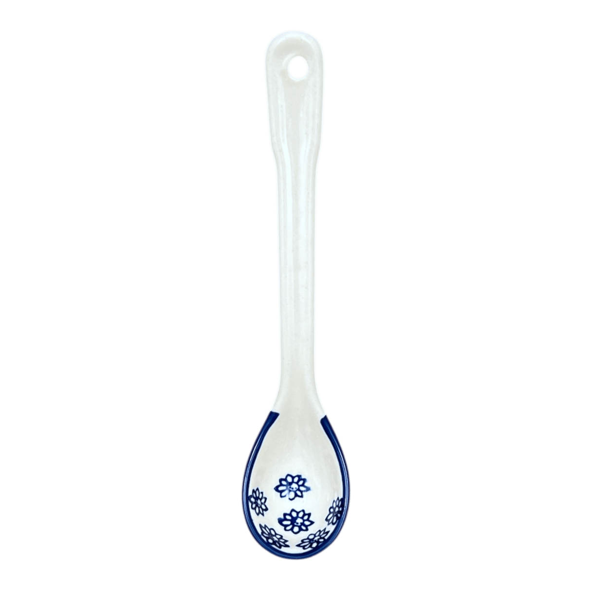 Spoon, Dipping Spoon, 6.5" in "Butterfly Garden" by Manufaktura | L014T-MOT1