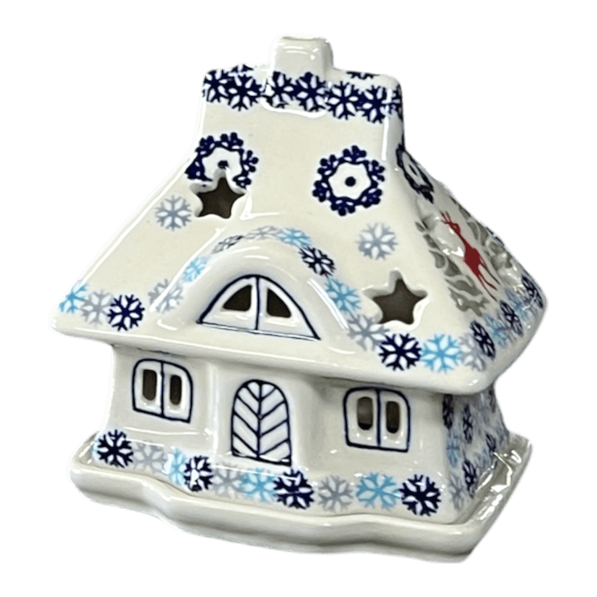 Luminary, House, 5" in "Reindeer Games" by Manufaktura | L020T-BL07