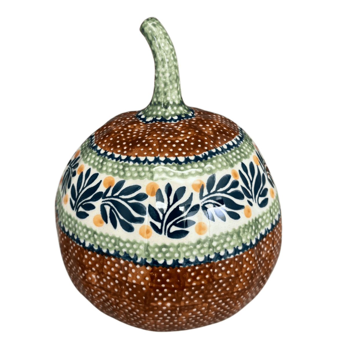 Luminary, Pumpkin, Small, 5.5" in "Jungle Flora" by Manufaktura | L021T-DPZG
