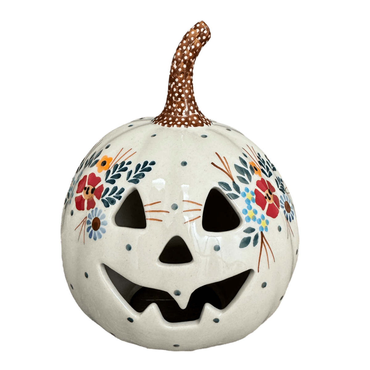 Luminary, Pumpkin, Small, 5.5" in "Country Pride" by Manufaktura | L021T-GM13