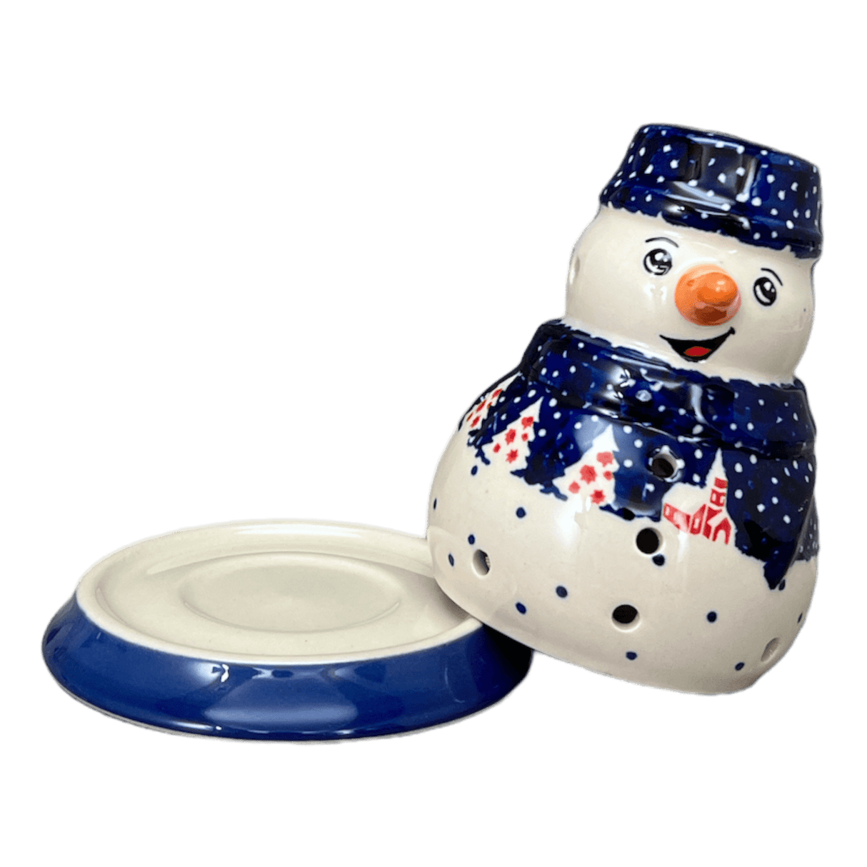 Luminary, Snowman, 5" in "Christmas Chapel" by Manufaktura | L026T-CHDK