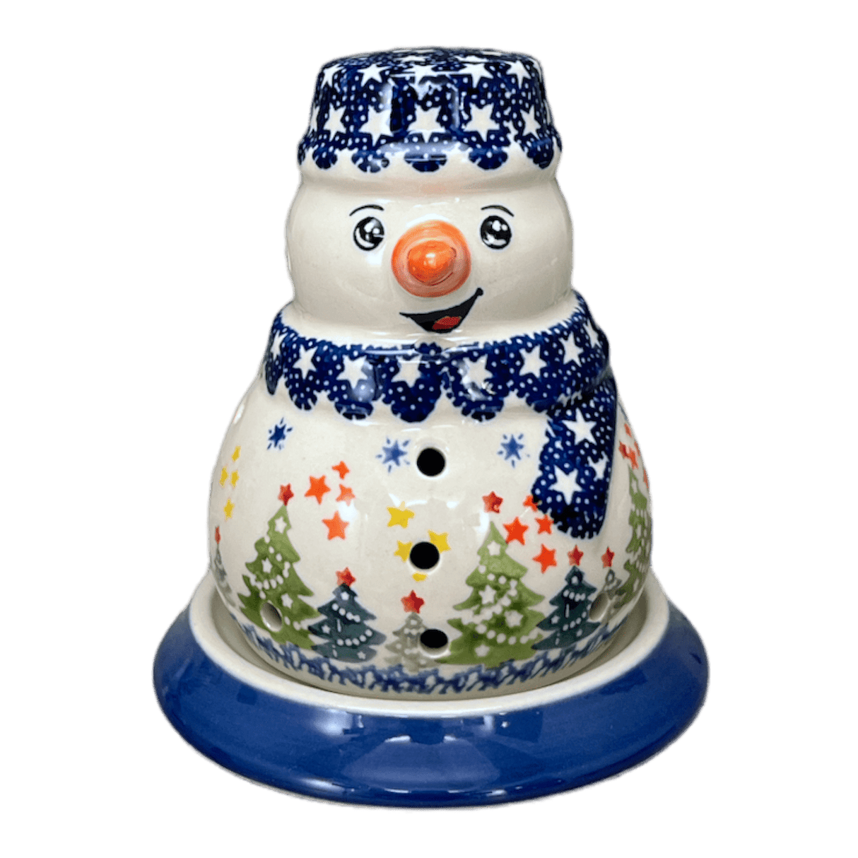 Luminary, Snowman, 5" in "Festive Forest" by Manufaktura | L026U-INS6