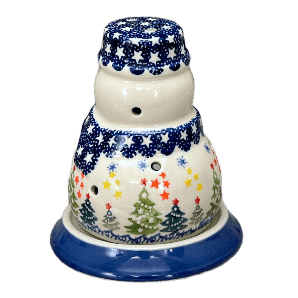 Luminary, Snowman, 5" in "Festive Forest" by Manufaktura | L026U-INS6