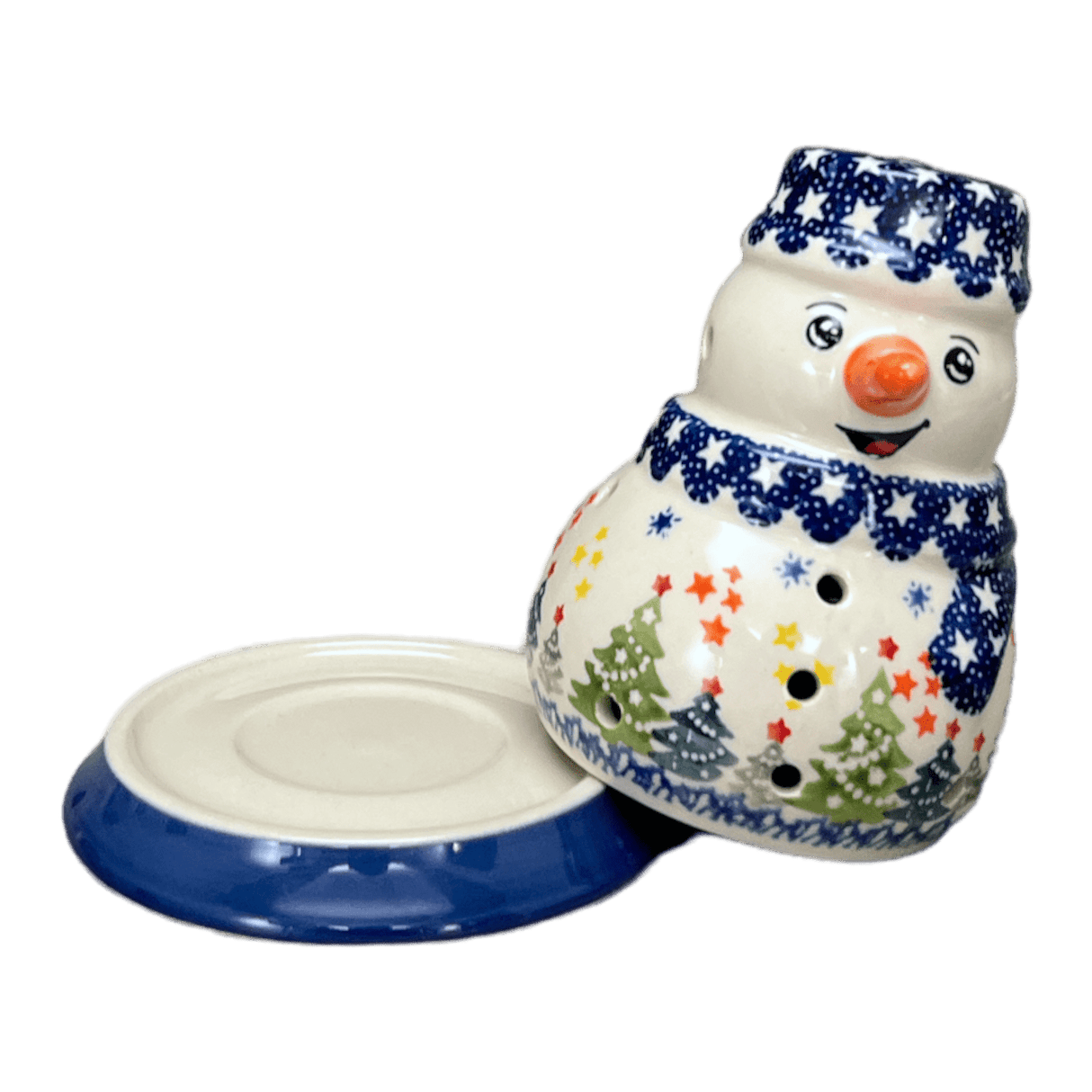 Luminary, Snowman, 5" in "Festive Forest" by Manufaktura | L026U-INS6