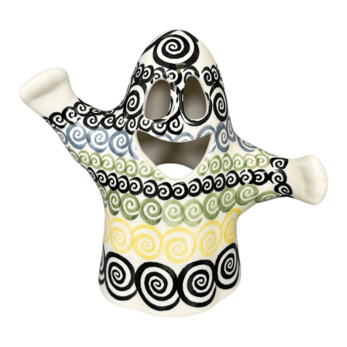 Luminary, Ghost, 5.25" in "Hypnotic Night" by Manufaktura | L039M-CZZC