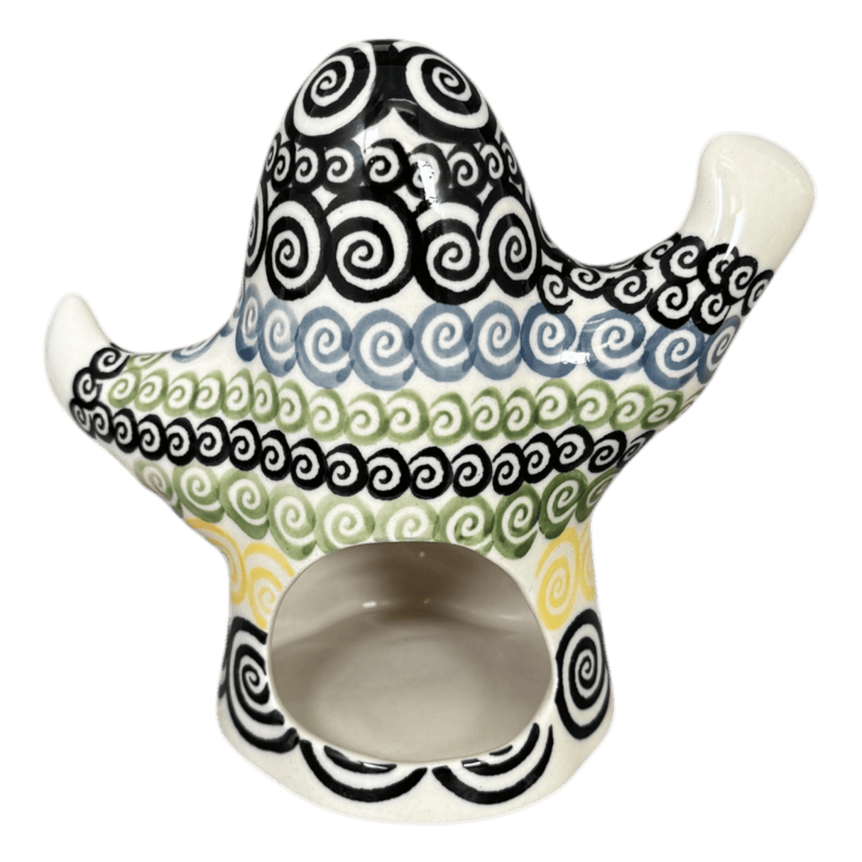 Luminary, Ghost, 5.25" in "Hypnotic Night" by Manufaktura | L039M-CZZC