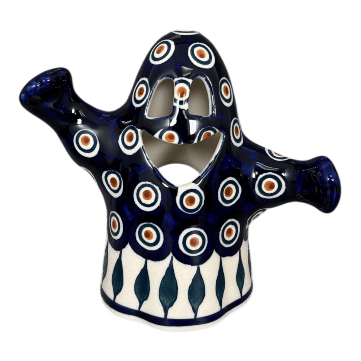 Luminary, Ghost, 5.25" in "Peacock" by Manufaktura | L039T-54