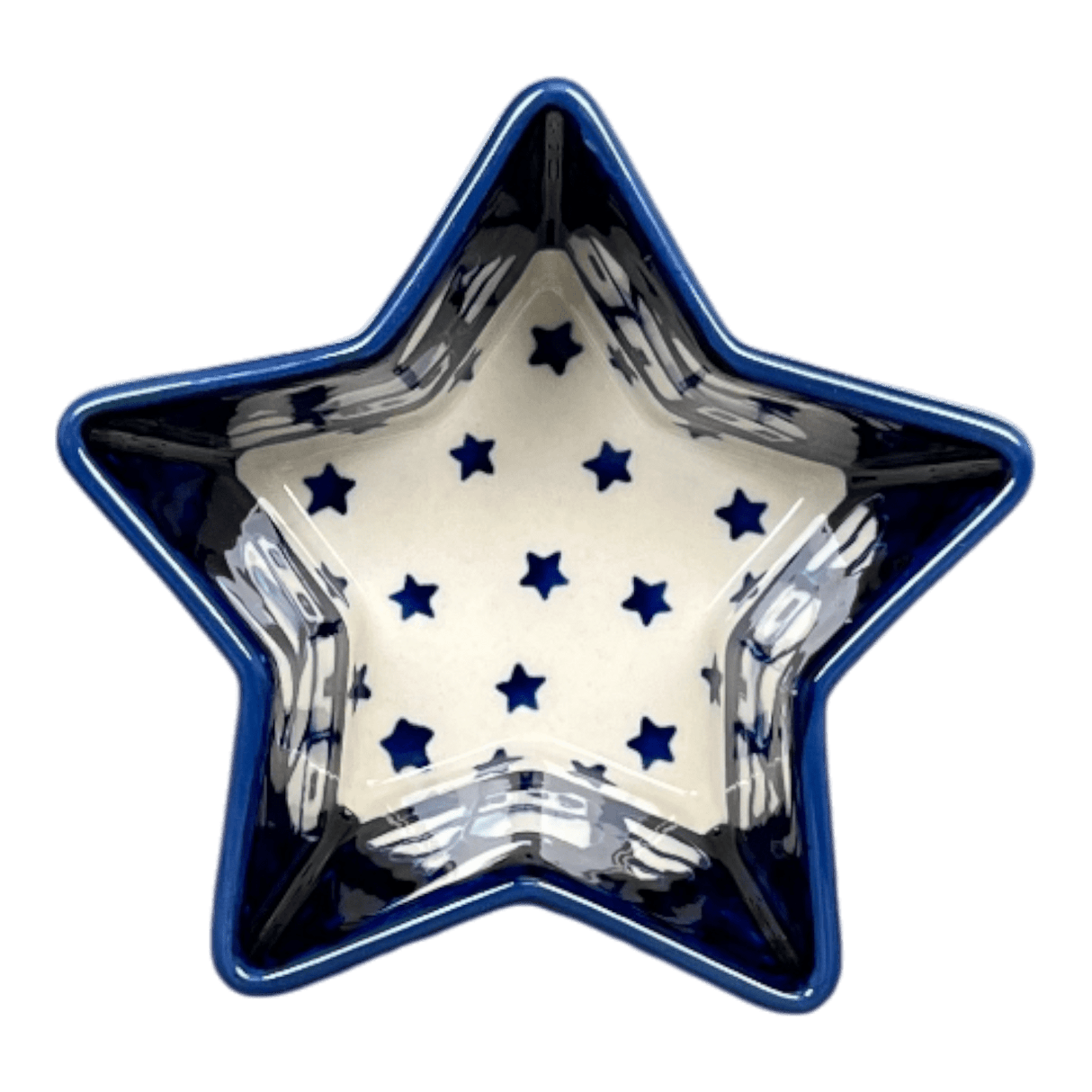 Bowl, Star-Shaped, Small, Manufaktura (M046) in "Winter's Eve" by Maufaktura | M046S-IBZ