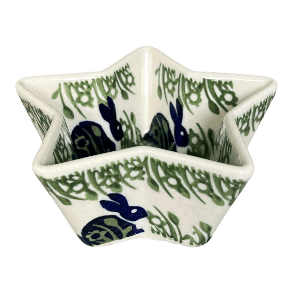 Bowl, Star-Shaped, Small, Manufaktura (M046) in "Bunny Love" by Maufaktura | M046T-P324