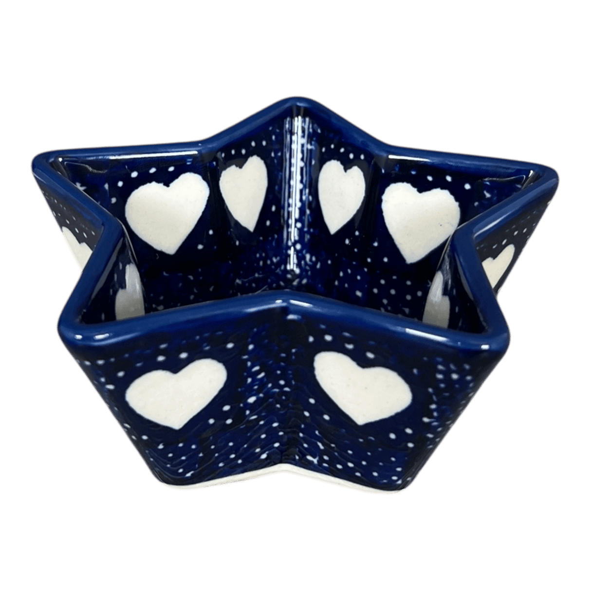 Bowl, Star-Shaped, Small, Manufaktura (M046) in "Sea of Hearts" by Maufaktura | M046T-SEA