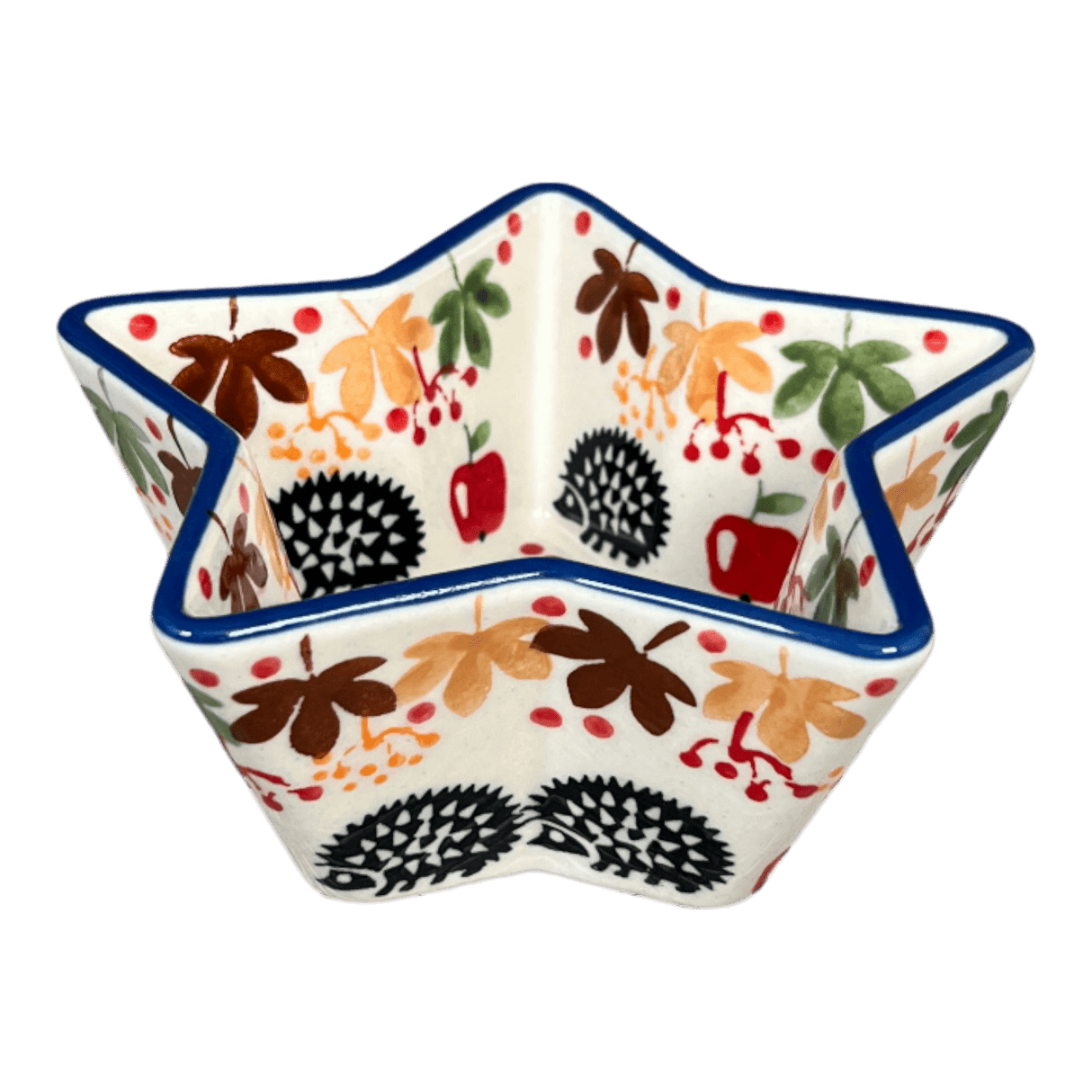 Bowl, Star-Shaped, Small, Manufaktura (M046) in "Hedgehog Harvest" by Maufaktura | M046U-AS71