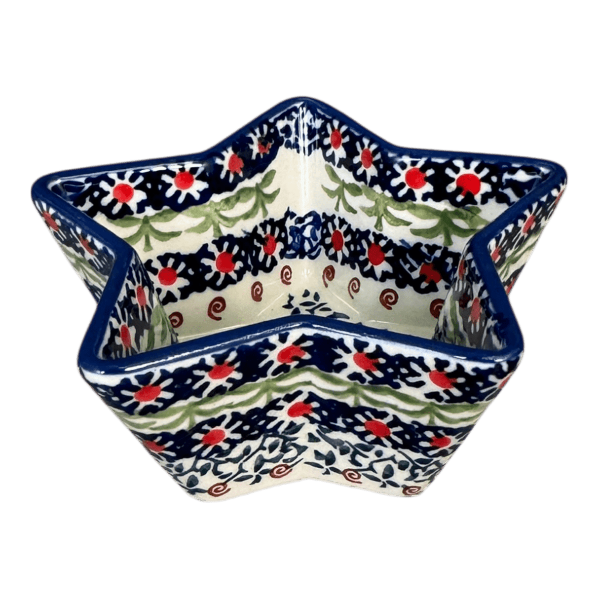 Bowl, Star-Shaped, Small, Manufaktura (M046) in "Daisy Rings" by Maufaktura | M046U-GP13