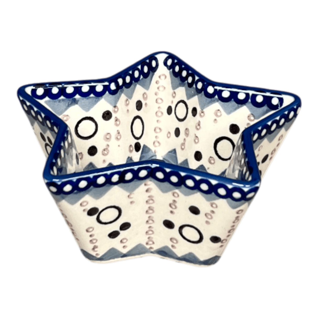 Bowl, Star-Shaped, Small, Manufaktura (M046) in "Bubble Blast" by Maufaktura | M046U-IZ23