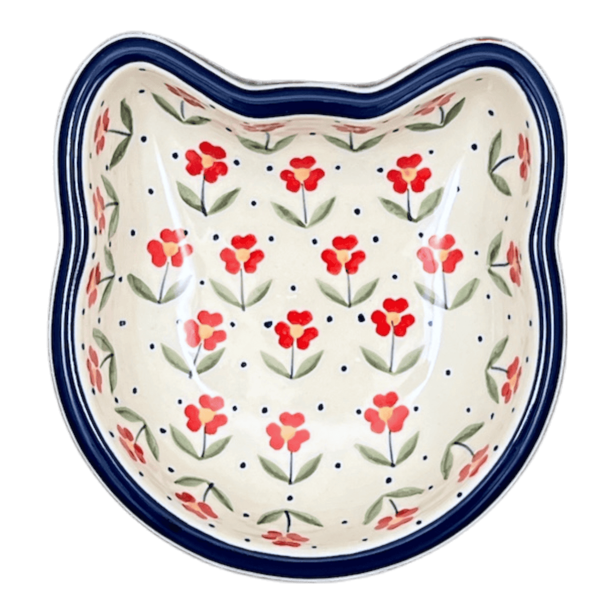 Bowl, Cat Bowl, 6.25" x 6" in "Simply Beautiful" by Manufaktura | M047T-AC61