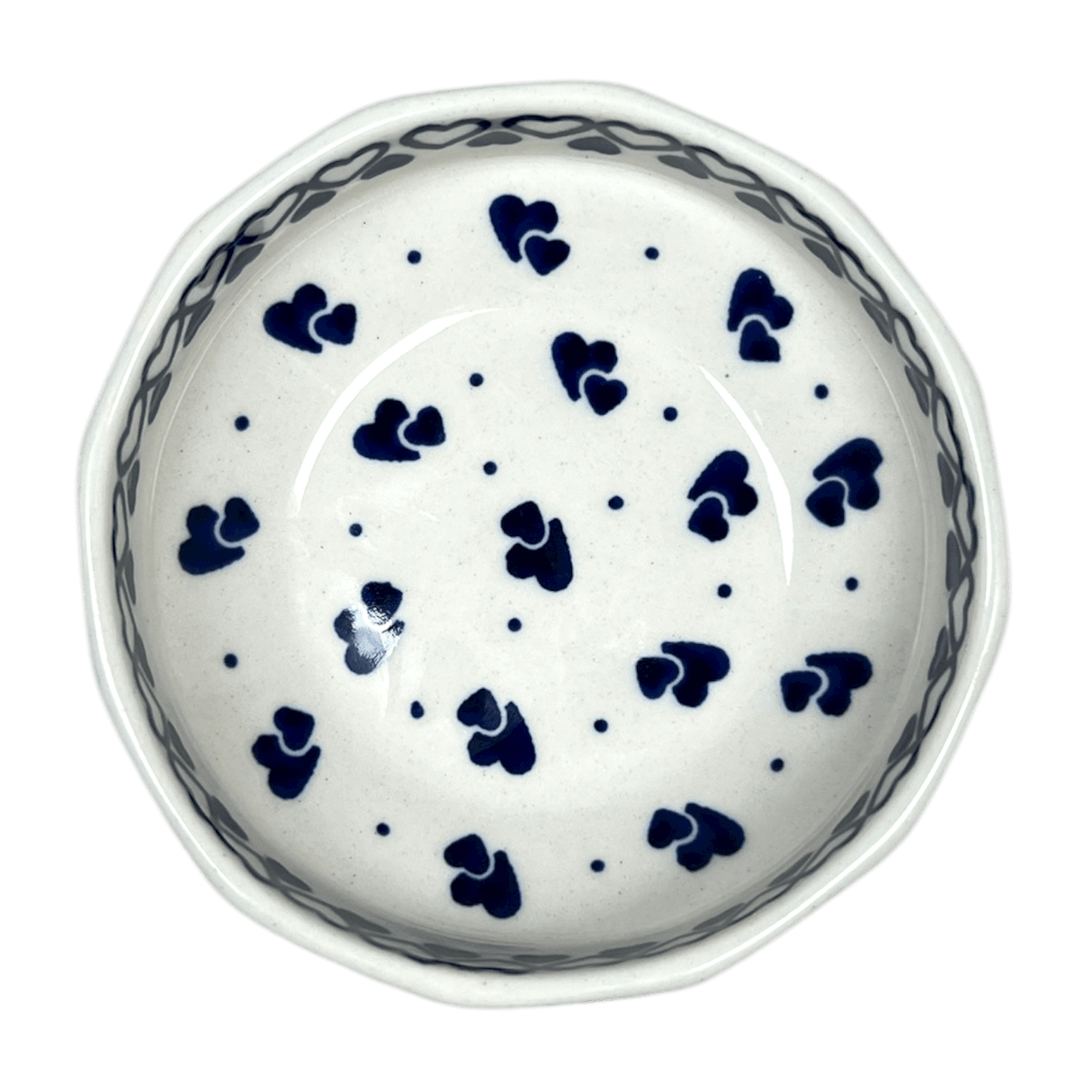 Bowl, Multiangular, 5" in "Heart-2-Heart" by Manufaktura | M058T-SE