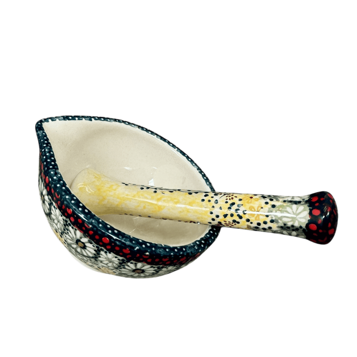 Mortar & Pestle Set in "Sunshine Grotto" by Manufaktura | M0689S-WK52