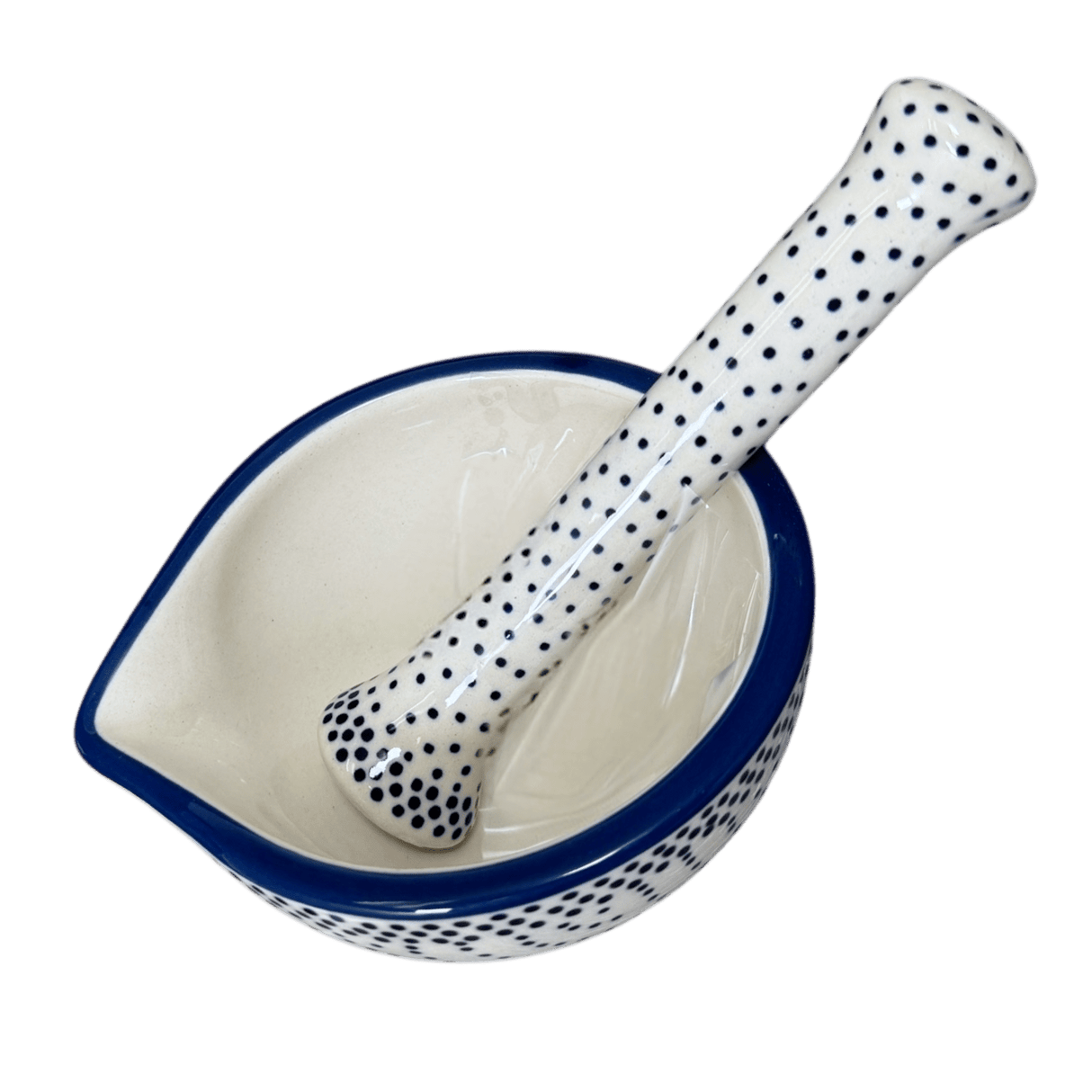 Mortar & Pestle Set in "Misty Blue" by Manufaktura | M0689U-61A