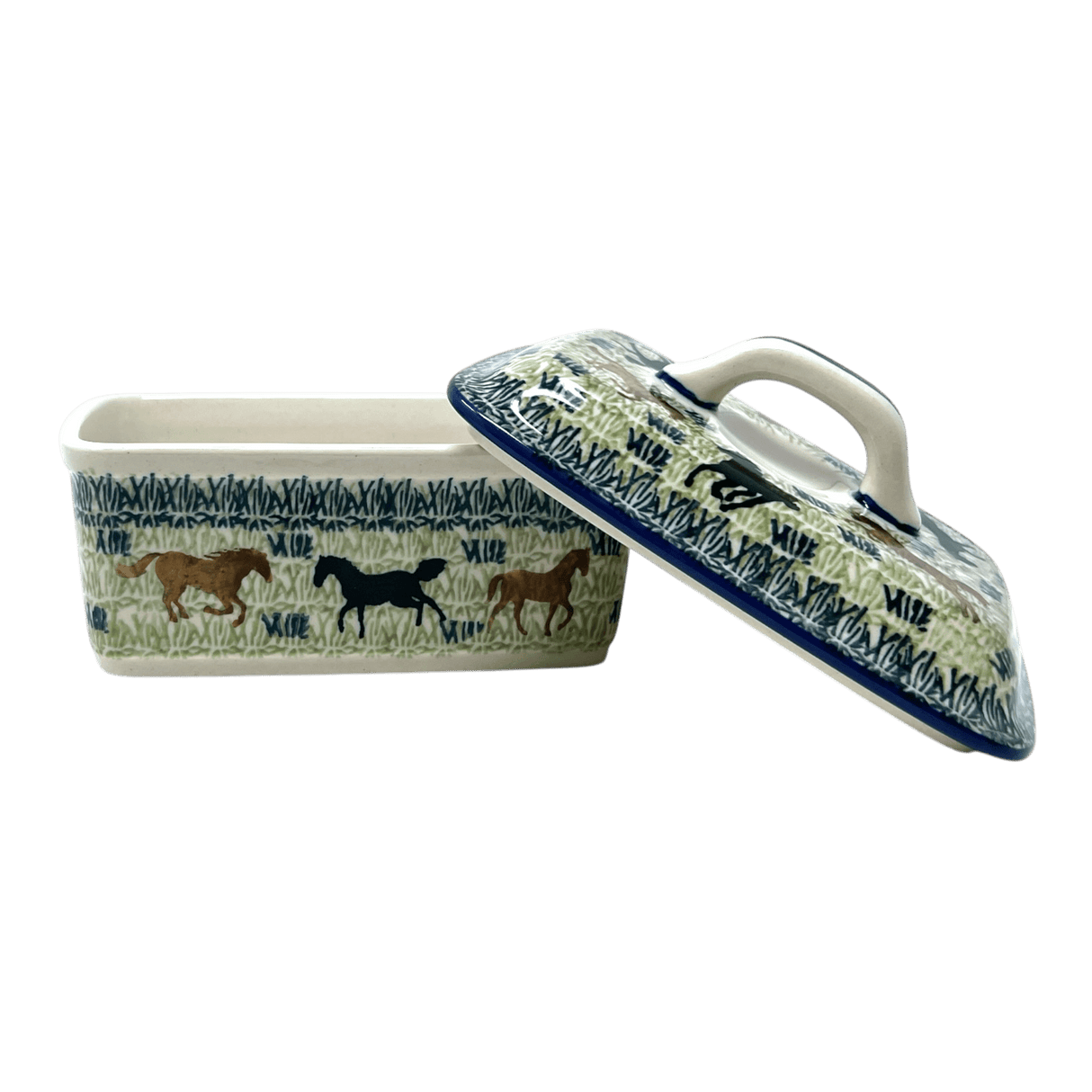 Butter Box, 5.75" x 4.25" in "On the Range" by Manufaktura | M078U-INK2