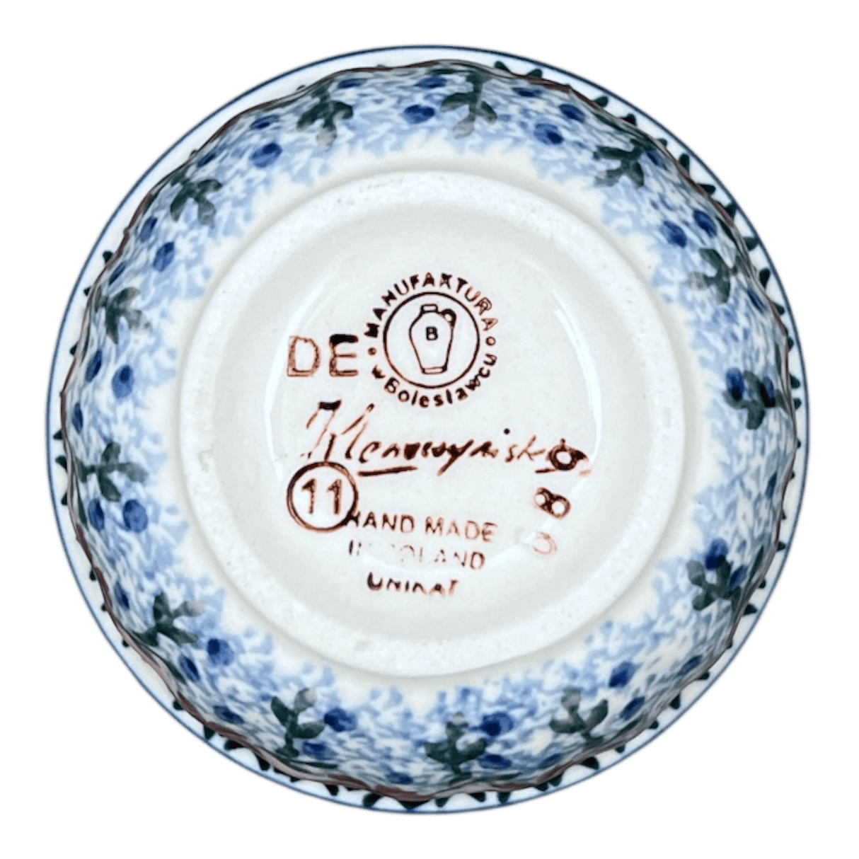Bowl, Round, 3.5" in "Lilac Fields" by Manufaktura | M081S-WK75