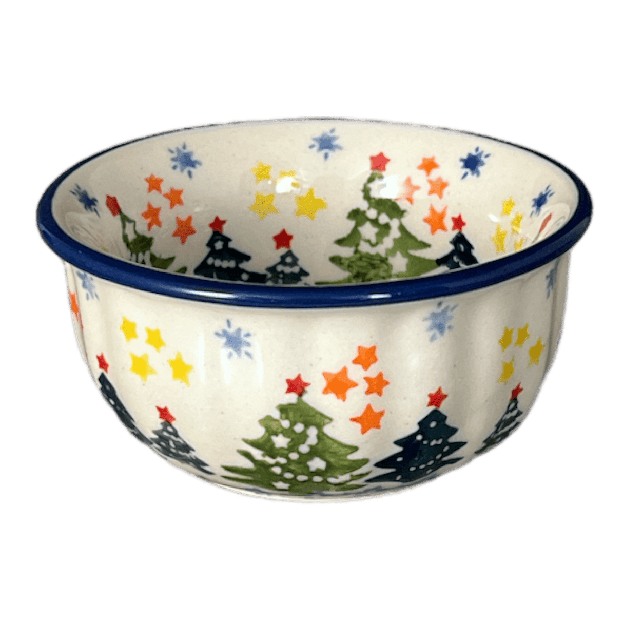 Bowl, Round, 3.5" in "Festive Forest" by Manufaktura | M081U-INS6